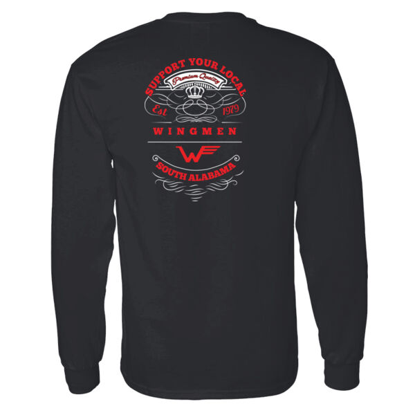 South Alabama Wingmen Cotton LS Tee Thumbnail